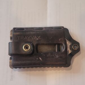 Black Wallet TRAYVAX